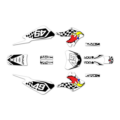 kayo kmb60 graphics kit 2022-2023 pecker series white