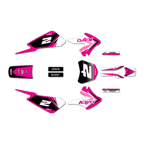kayo kmb60 graphics kit 2022-2023 razor series magenta