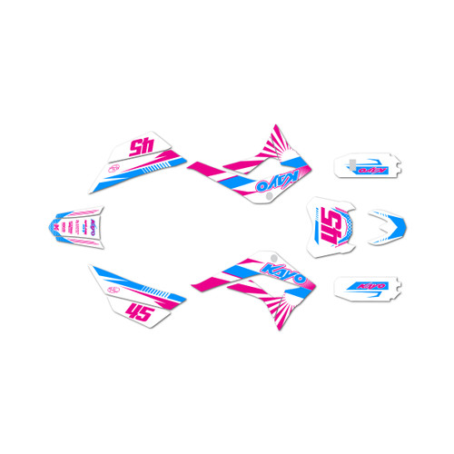 kayo tsd110 graphics kit all years fh series magenta