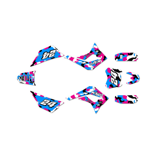 kayo tsd110 graphics kit all years invasion series magenta