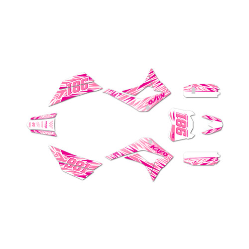 kayo tsd110 graphics kit all years twitch series pink