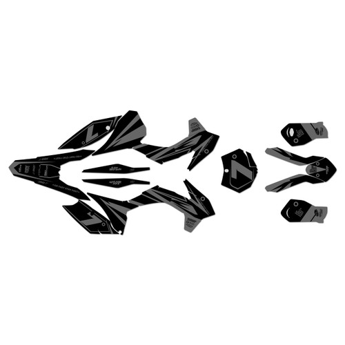ktm 250sx graphics kit 2015-2016 bold series smoke