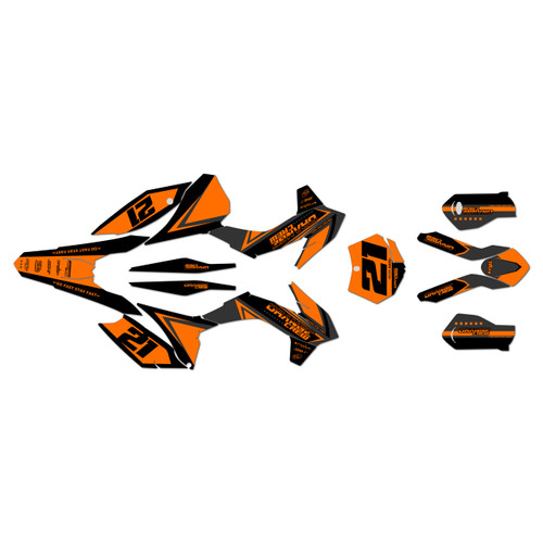 ktm 250sxf graphics kit 2015 crew series orange-shift