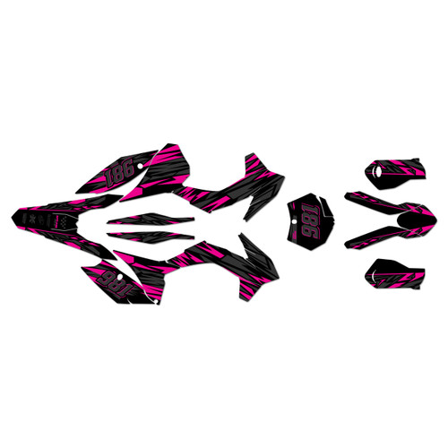 ktm 150sx graphics kit 2015 twitch series magenta