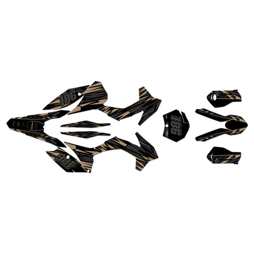 ktm 150sx graphics kit 2015 twitch series tan