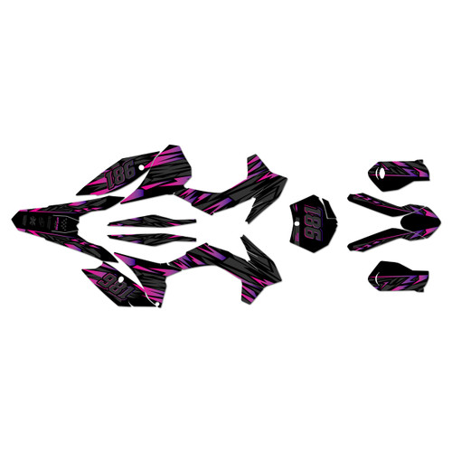 ktm 250xcf graphics kit 2015 twitch series purple