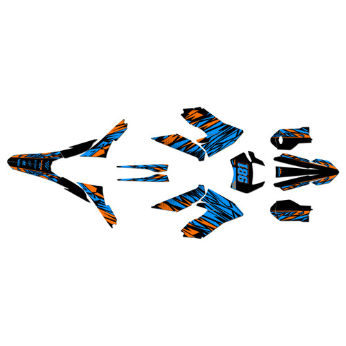 ktm freeride-exc graphics kit 2018-2026 twitch series cyan
