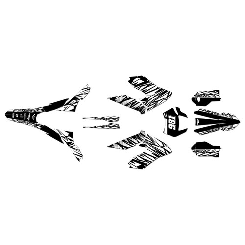 ktm freeride-sm graphics kit 2018-2023 twitch series white