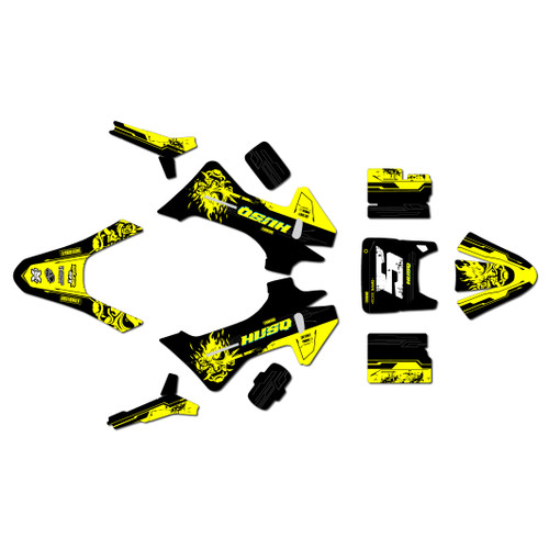 husqvarna ee2 graphics kit 2023-2026 night-city series yellow