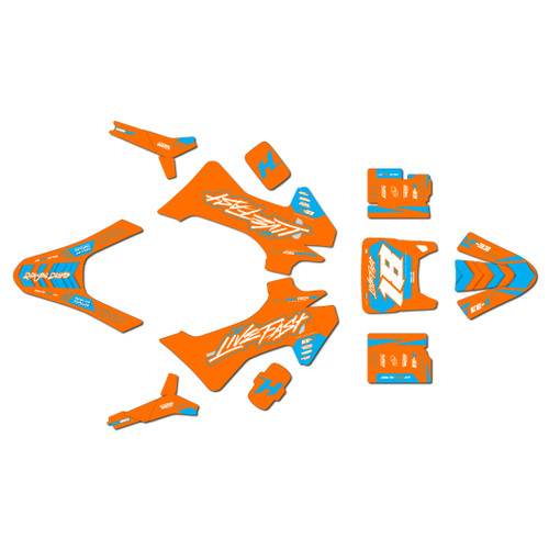 husqvarna ee2 graphics kit 2023-2026 rebel series orange