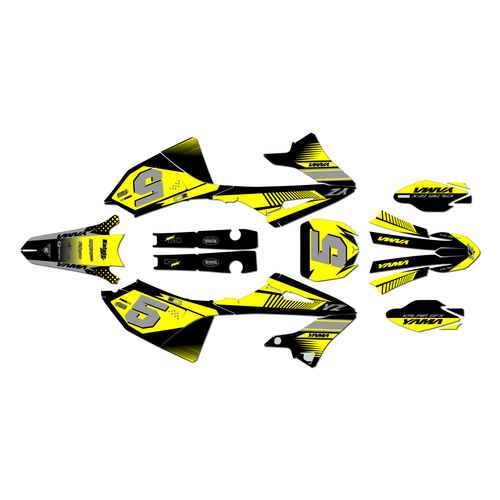 Graphics Kit for Yamaha YZ250 (2022-2023) Turbo Series