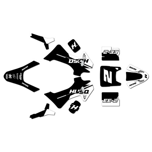 husqvarna ee2 graphics kit 2023-2026 splinter series white