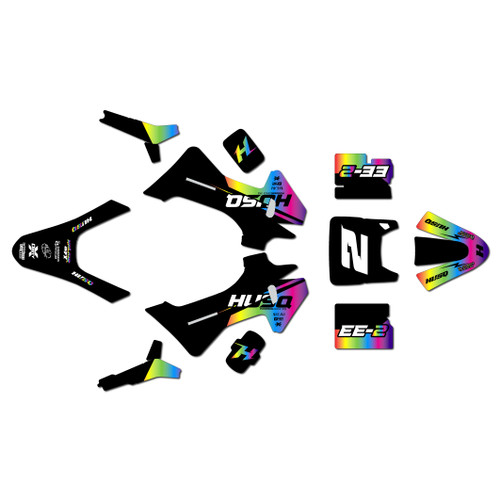 husqvarna ee2 graphics kit 2023-2026 splinter series rainbow