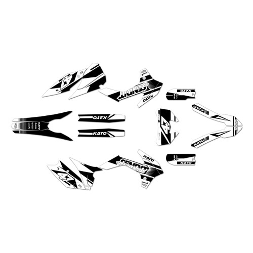 kayo k2-pro graphics kit 2025-2026 fresh series white