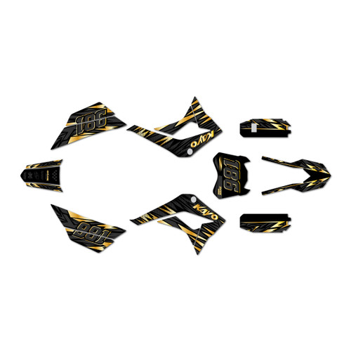 kayo td125 graphics kit 2021-2026 twitch series gold