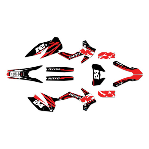 kayo k2-pro graphics kit 2025-2026 jawbreaker series red