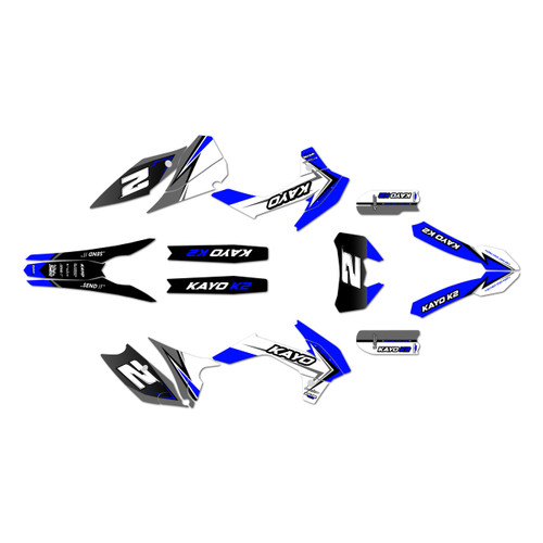 kayo k2-pro graphics kit 2025-2026 razor series blue