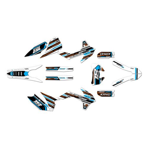 kayo k2-pro graphics kit 2025-2026 warrior series cyan