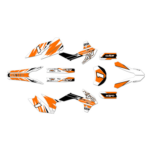 kayo k2-230 graphics kit 2021-2026 blaze series orange