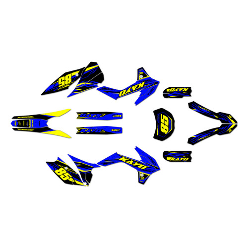 kayo k2-230 graphics kit 2021-2026 guard series yellow