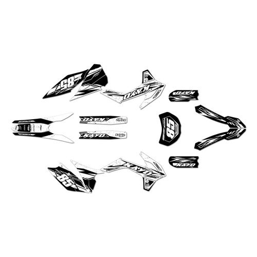 kayo k2-230 graphics kit 2021-2026 guard series white