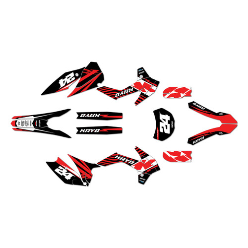 kayo k2-230 graphics kit 2021-2026 jawbreaker series red