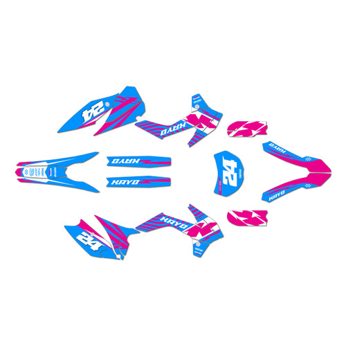 kayo k2-230 graphics kit 2021-2026 jawbreaker series magenta