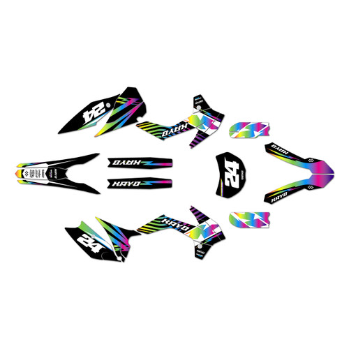 kayo k2-230 graphics kit 2021-2026 jawbreaker series rainbow
