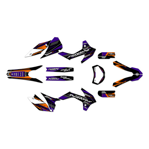kayo k2-230 graphics kit 2021-2026 rugged series purple