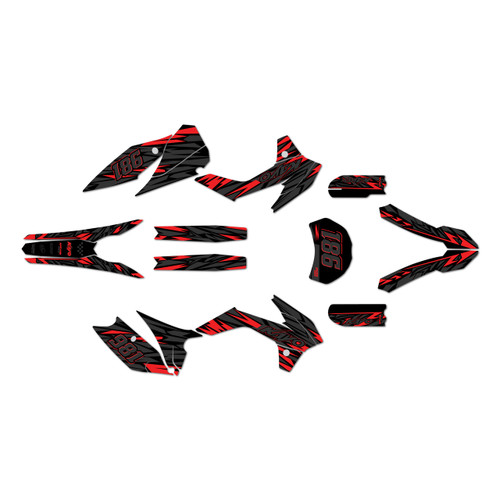 kayo k2-230 graphics kit 2021-2026 twitch series red