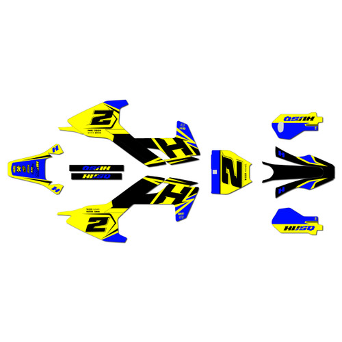 husqvarna ee3 graphics kit 2023-2026 ace series yellow