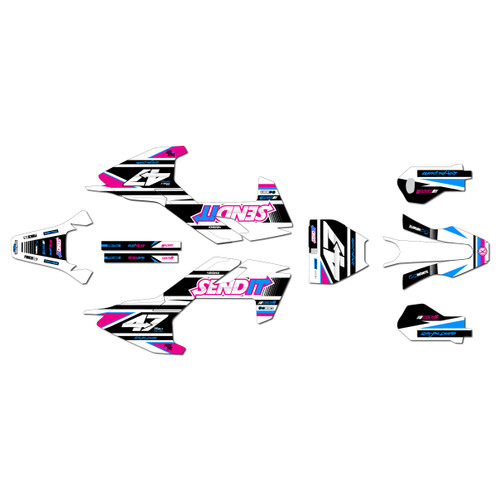 husqvarna ee3 graphics kit 2023-2026 fresh series magenta