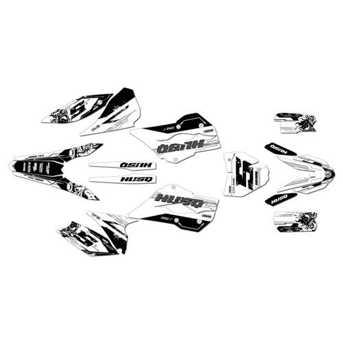 husqvarna tc85 graphics kit 2014 nightcity series white