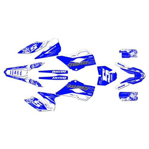 husqvarna tc85 graphics kit 2014 nightcity series blue-shift