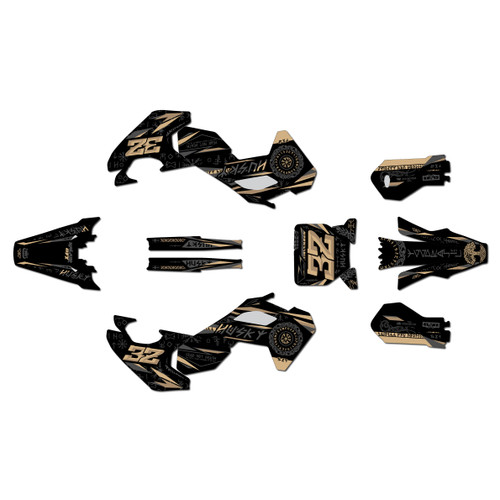 husqvarna ee5 graphics kit 2025-2026 midgard series tan