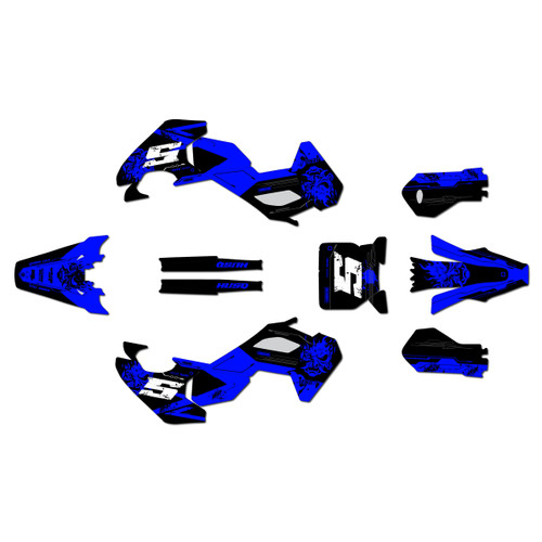 husqvarna ee5 graphics kit 2025-2026 night-city series blue