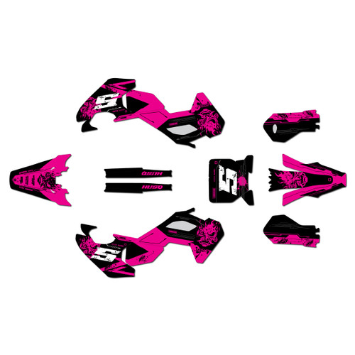 husqvarna ee5 graphics kit 2025-2026 night-city series magenta