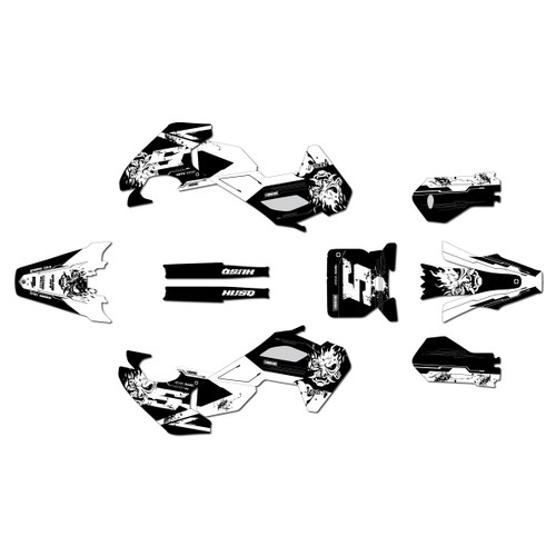 husqvarna ee5 graphics kit 2025-2026 night-city series white