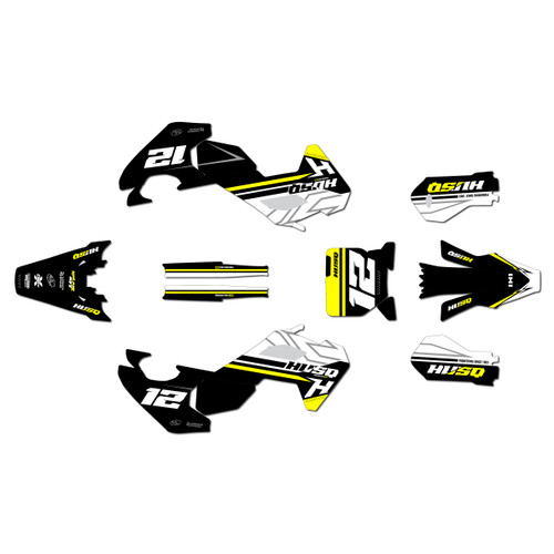 husqvarna ee5 graphics kit 2025-2026 serenity series yellow