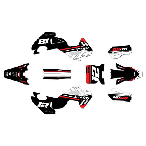 husqvarna ee5 graphics kit 2025-2026 serenity series red