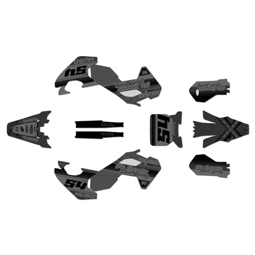 husqvarna tc50 graphics kit 2024-2026 split series smoke