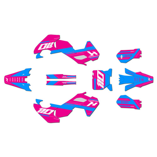 husqvarna ee5 graphics kit 2025-2026 toulouse series magenta