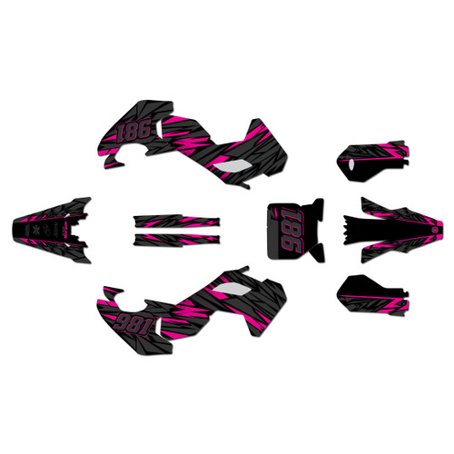 husqvarna ee5 graphics kit 2025-2026 twitch series magenta