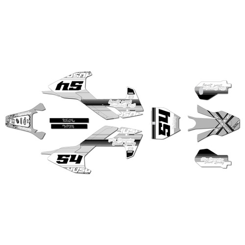 husqvarna ee5 graphics kit 2018-2024 split series white
