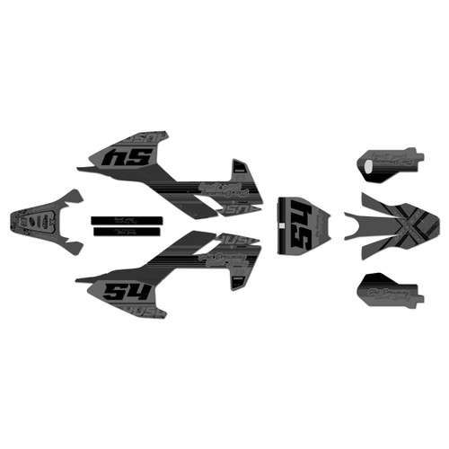 husqvarna ee5 graphics kit 2018-2024 split series smoke