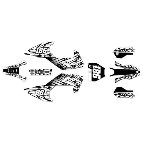 husqvarna ee5 graphics kit 2018-2024 twitch series white