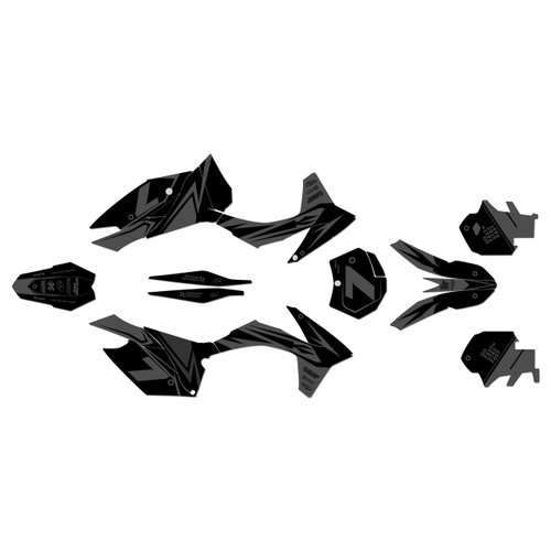 KTM 125SX, 150SX & 250SX graphics kit 2011-2012 bolt series smoke