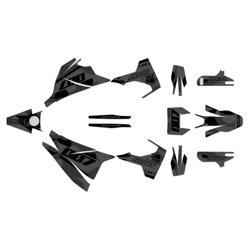 husqvarna supermoto701 graphics kit 2016-2024 flex series smoke