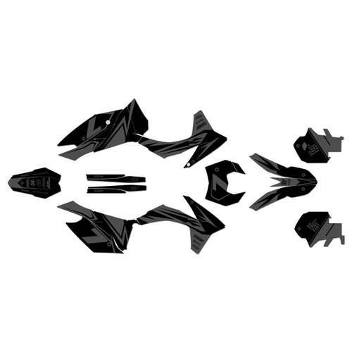 250EXC-F 350EXC-F 450EXC-F &  500EXC-F graphics kit 2012-2013 bolt series smoke