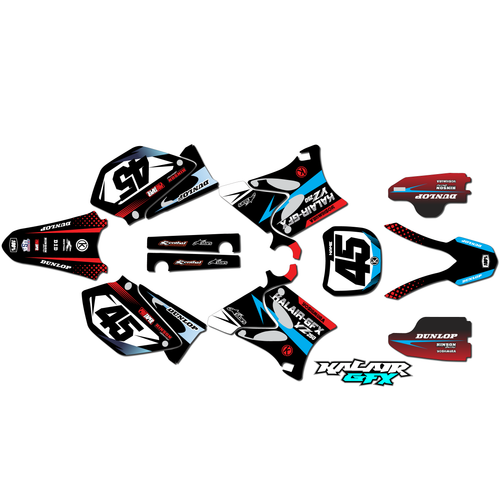 Graphics Kit for Yamaha YZ125 (2005) Division Series